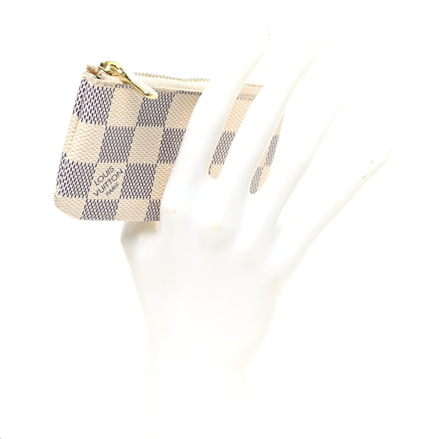 Damier Azur Key Pouch