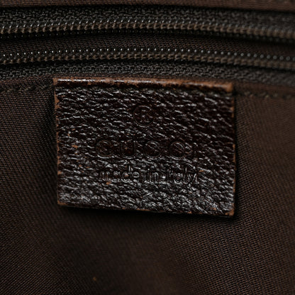 Gucci Monogram Medium Abbey Tote Dark Brown 6 of 14