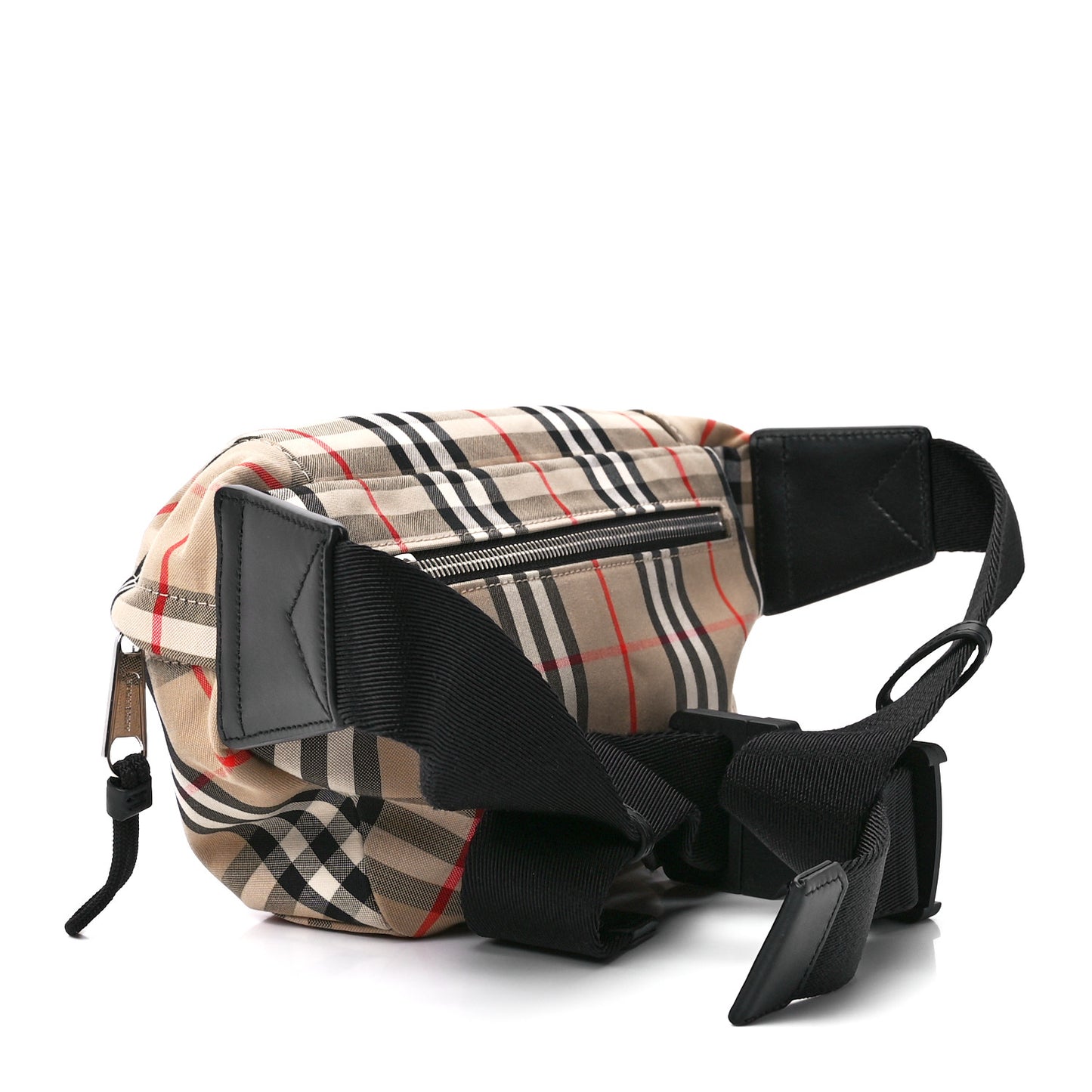 Nylon Vintage Check Medium Sonny Bum Bag Archive Beige Black