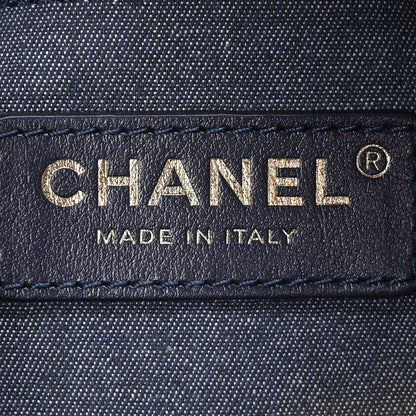 Chanel Shiny Lambskin Quilted Chain Is More Drawstring Bag Black 6 of 10