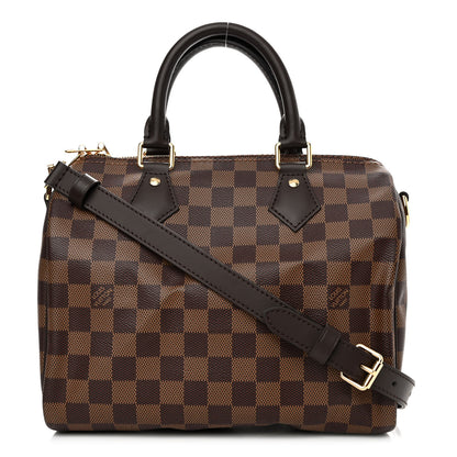 Louis Vuitton Damier Ebene Speedy Bandouliere 25 1 of 9