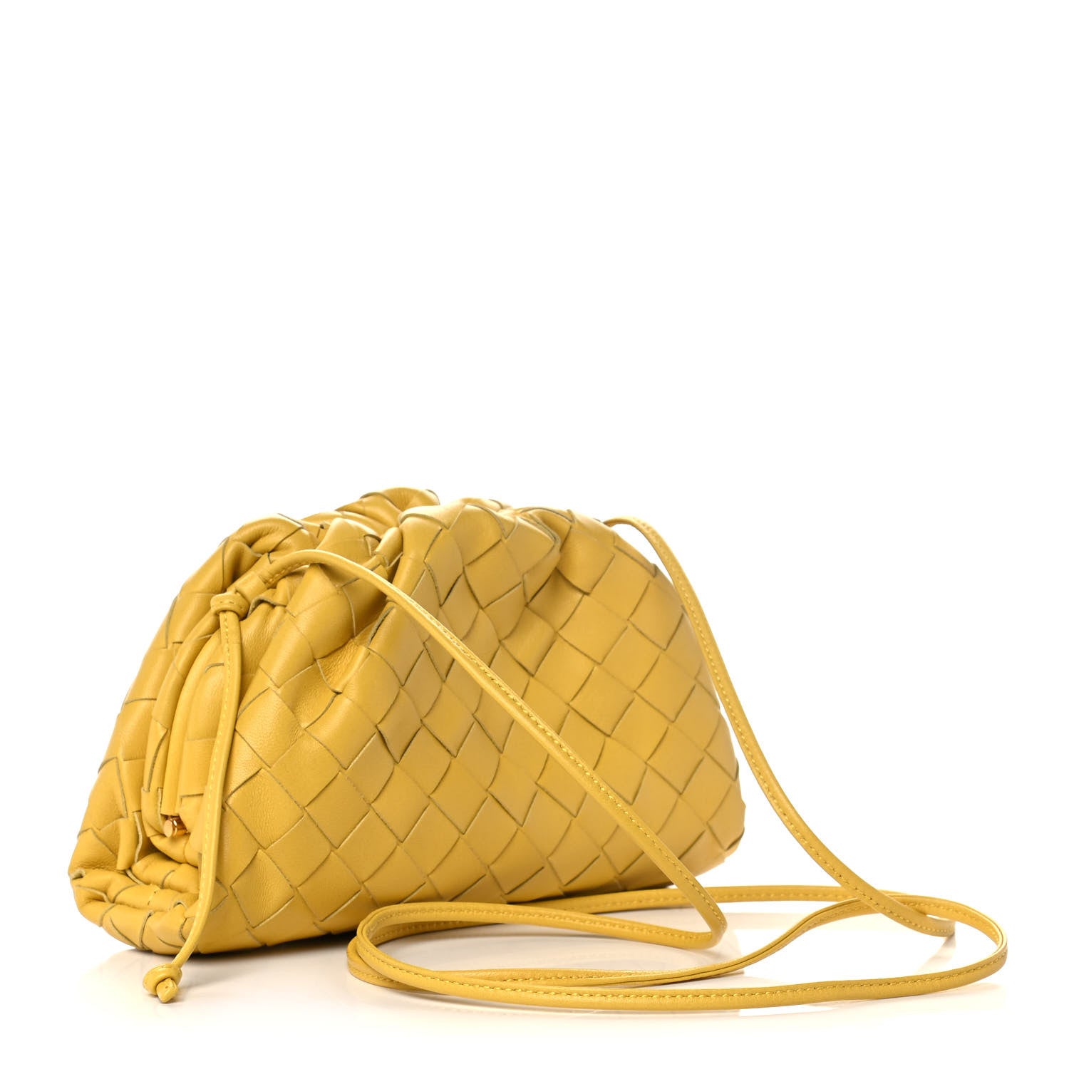 Bottega Veneta Nappa Intrecciato The Mini Pouch Buttercup 3 of 11