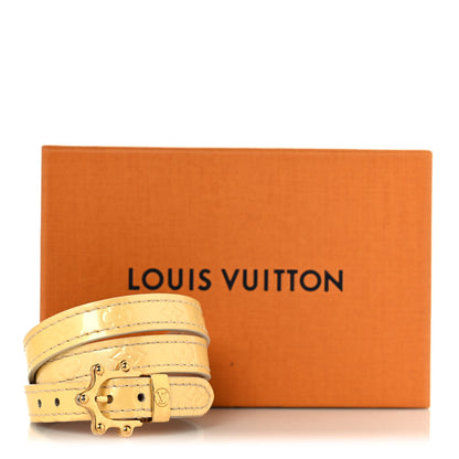 Louis Vuitton Vernis Triple Tour Bracelet Yellow 5 of 5