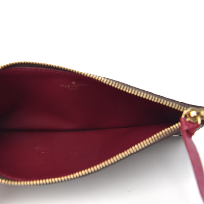 Louis Vuitton Monogram Felicie Chain Wallet Zippered Insert Fuchsia 5 of 6