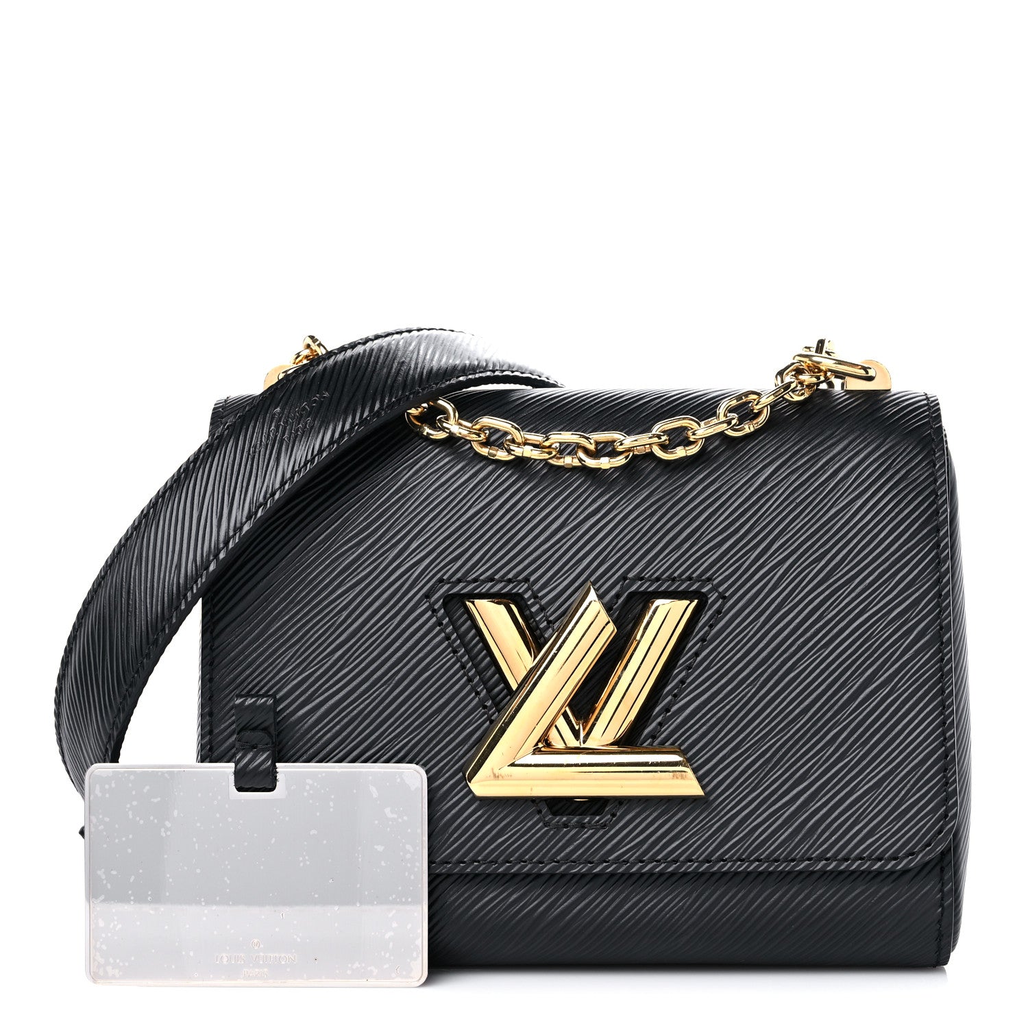 Louis Vuitton Epi Twist Shoulder Bag PM Black 1 of 14