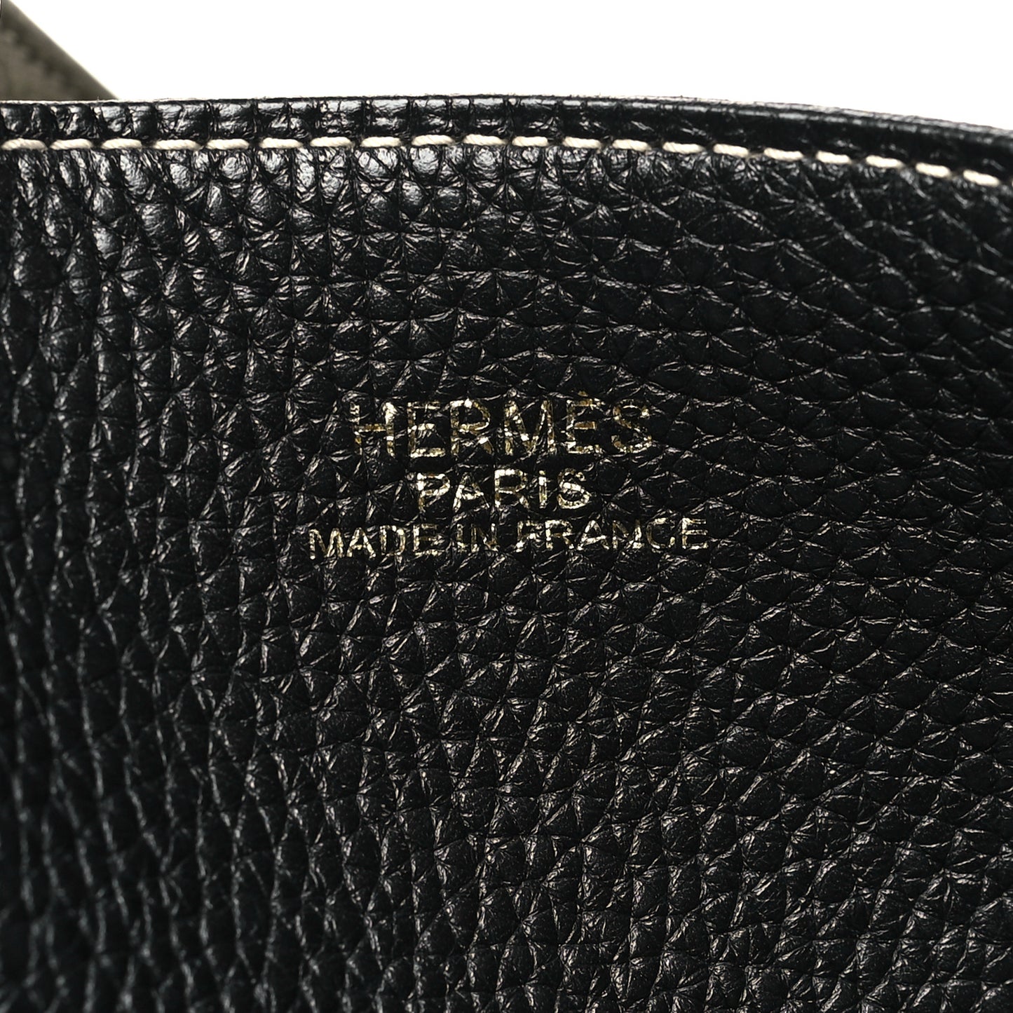Taurillon Clemence Double Sens Reversible Tote 36 Sauge  Black