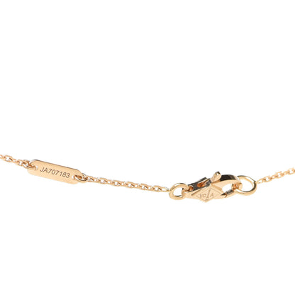 Van Cleef & Arpels 18K Yellow Gold Mother of Pearl Sweet Alhambra Pendant Necklace 5 of 5