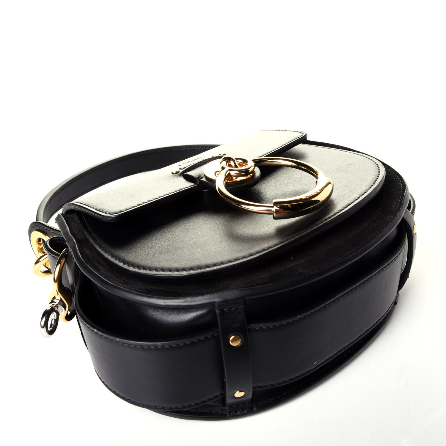 Chloe Calfskin Small Tess Bag Black 5 of 10