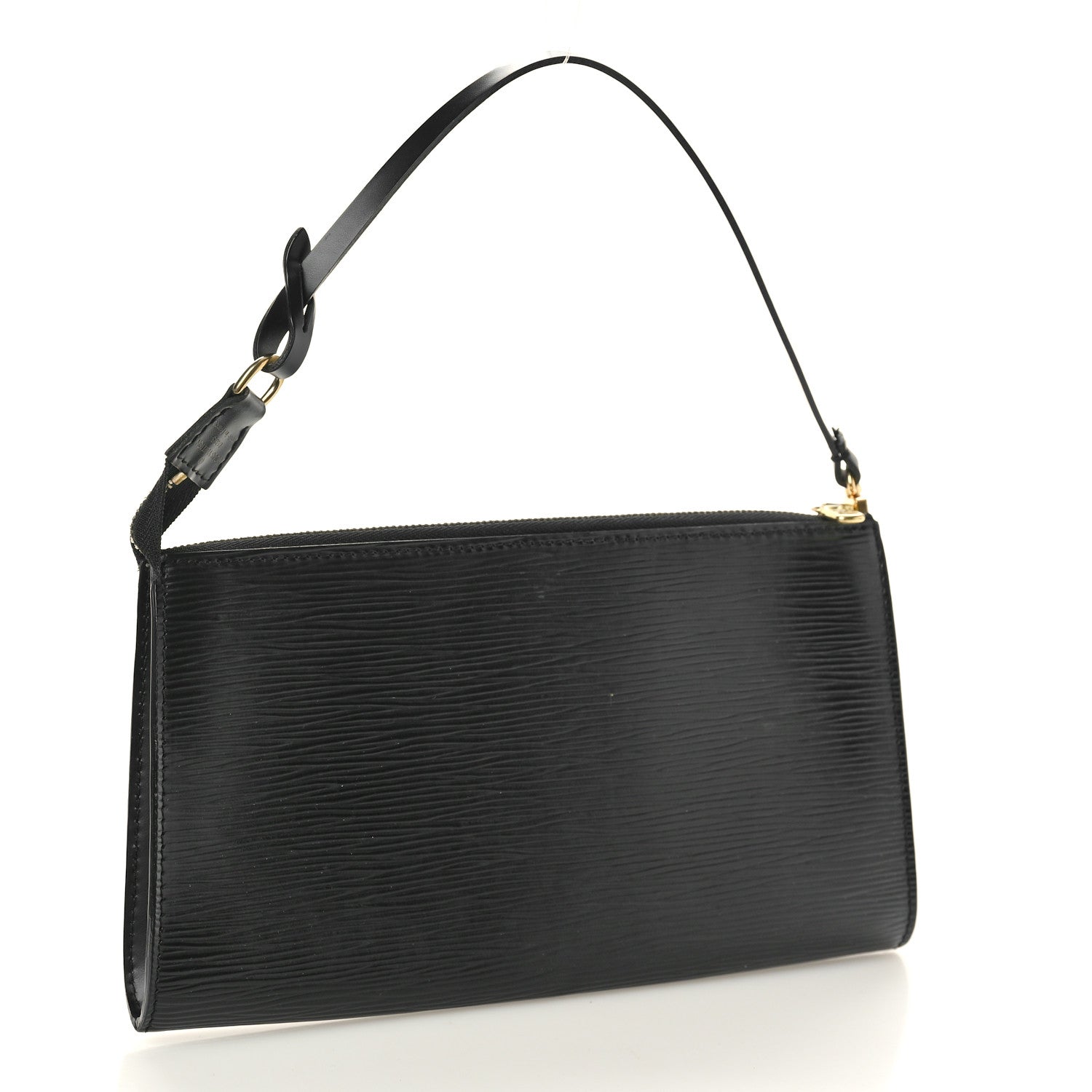 Louis Vuitton Epi Pochette Accessories 24 Black 2 of 10