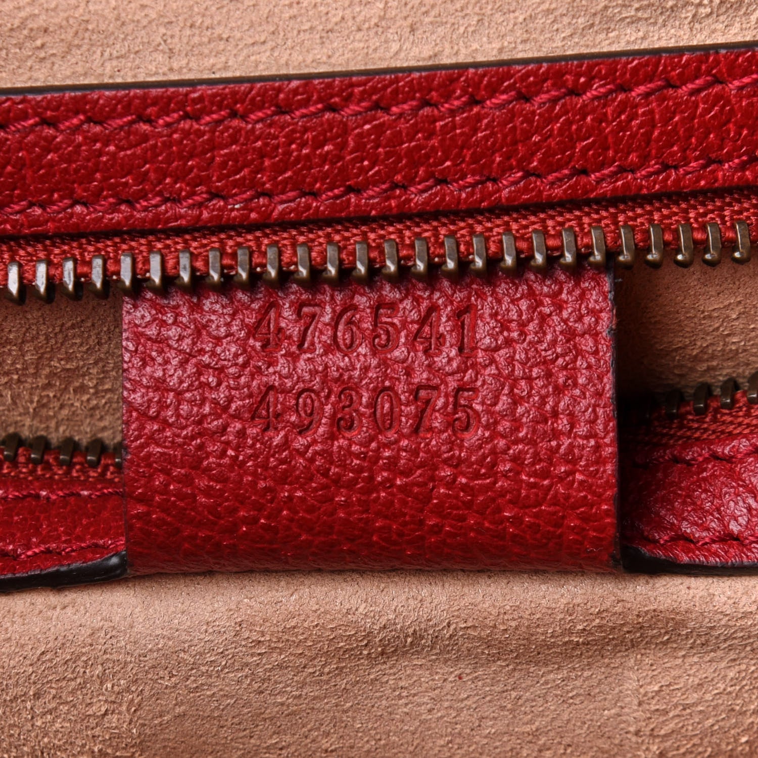 Gucci GG Supreme Monogram Small Queen Margaret Top Handle Bag Red 7 of 11
