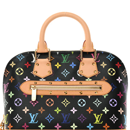 Louis Vuitton Monogram Multicolor Alma Black 7 of 11