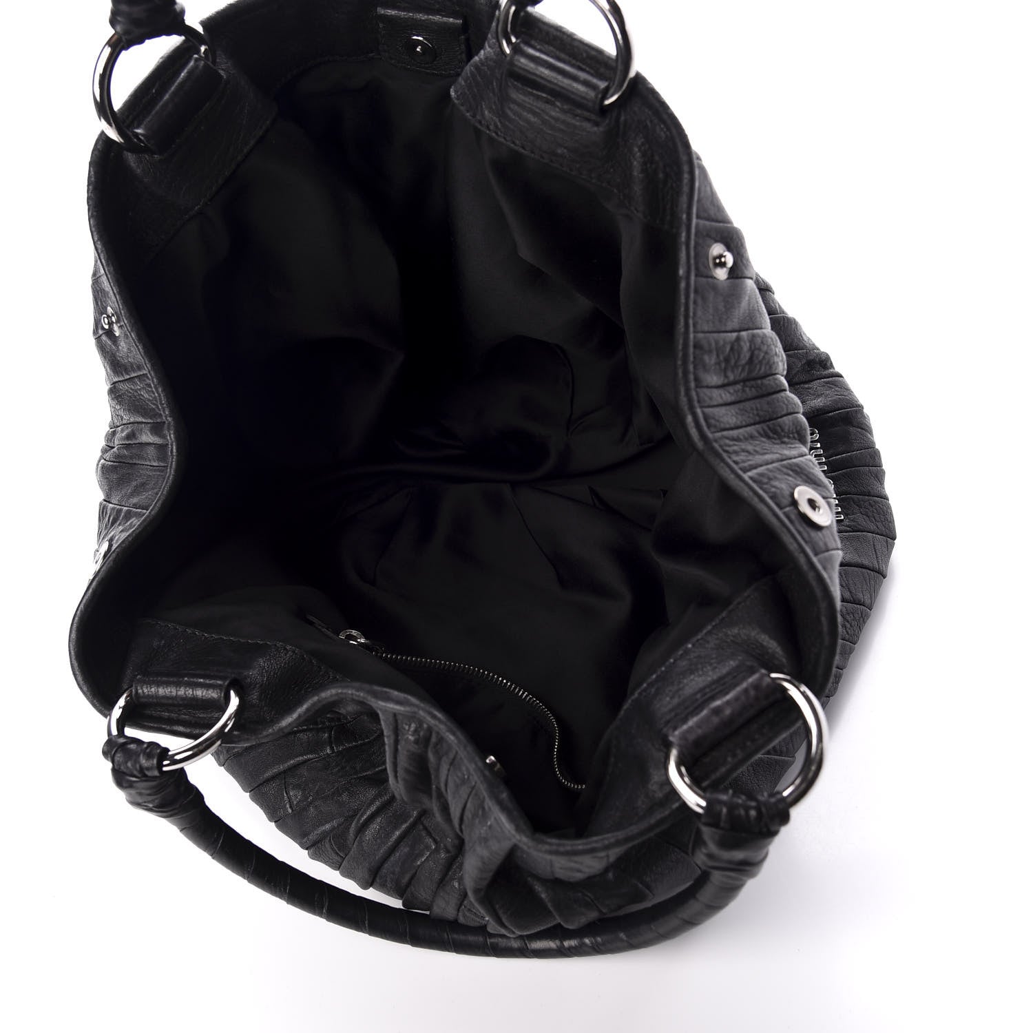Miu Miu Nappa Matelasse Tote Black 5 of 9
