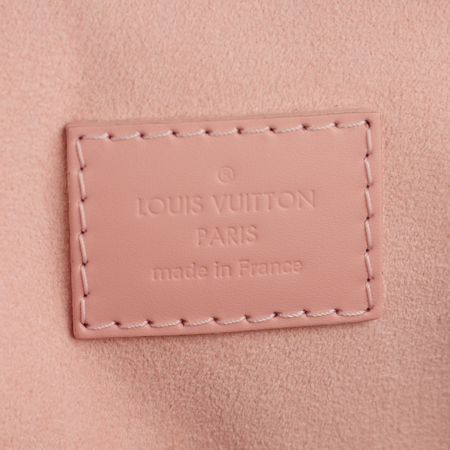 Damier Ebene Caissa Hobo Rose Ballerine
