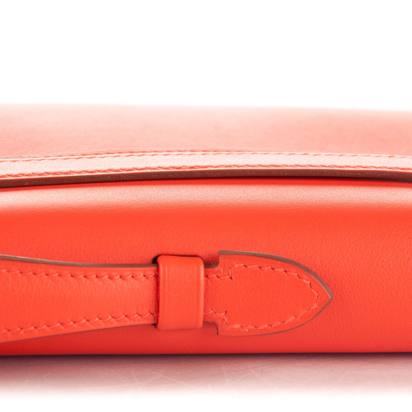 Swift Kelly Cut Clutch Pochette Capucine