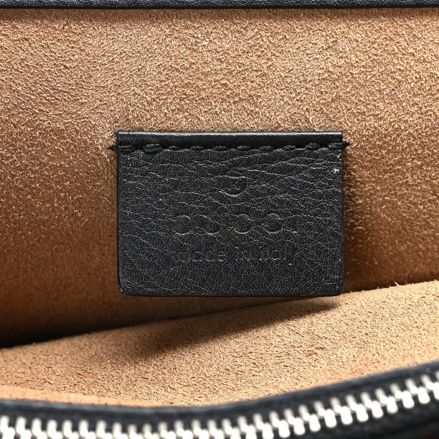 GG Supreme Monogram Arabesque Medium Dionysus Shoulder Bag Black