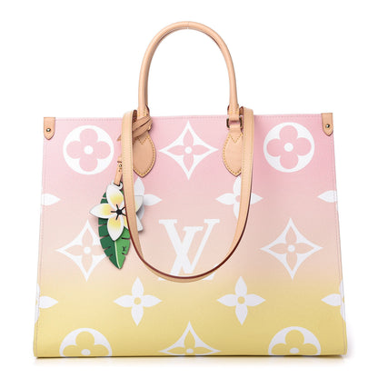 Louis Vuitton Monogram Giant By The Pool Onthego GM Light Pink 1 of 11