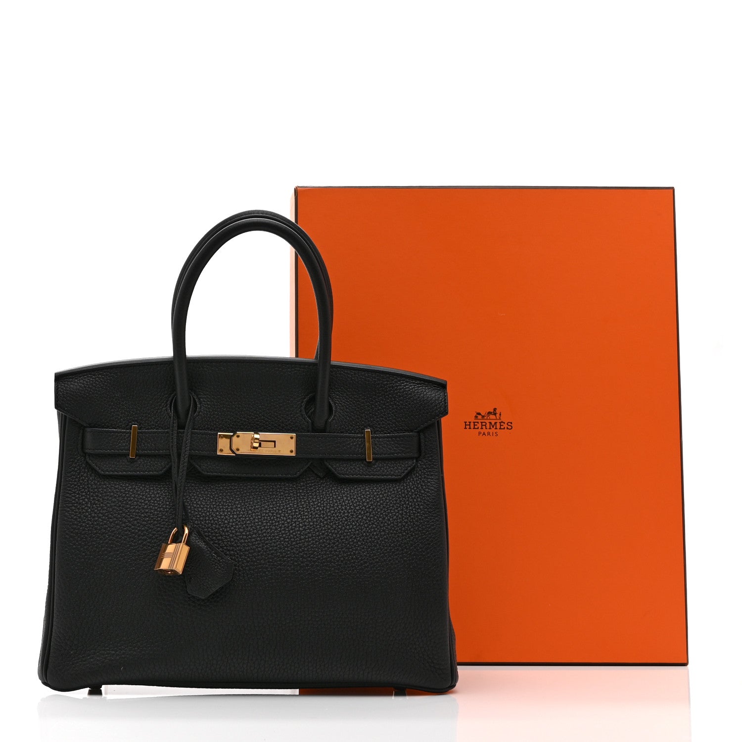 Hermes Togo Birkin 30 Black 11 of 11