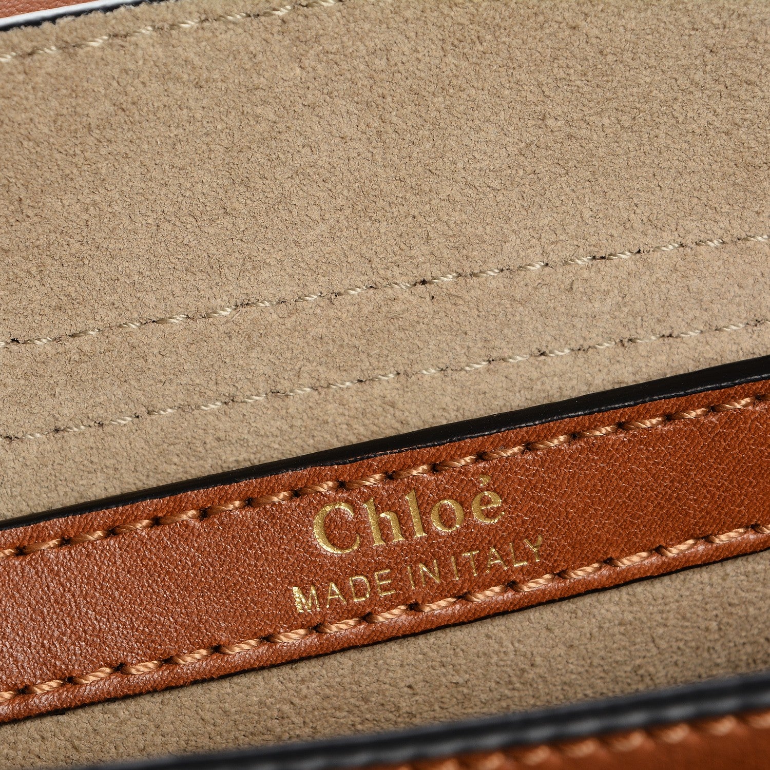 Chloe Calfskin Small Hudson Shoulder Bag Caramel 7 of 8