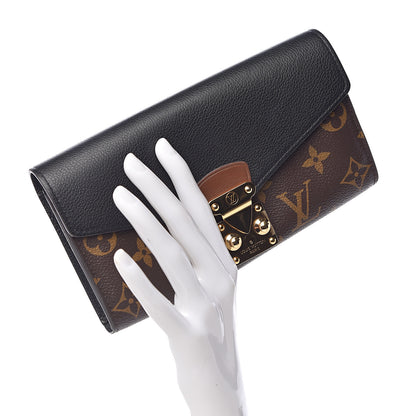 Louis Vuitton Monogram Pallas Wallet Black 2 of 7