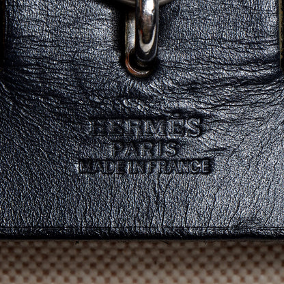 Hermes Toile Herbag GM Black 9 of 13