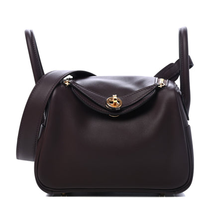 Hermes Swift Mini Lindy 20 Rouge Sellier 1 of 4