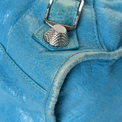 Balenciaga Agneau Giant 21 Silver Hardware City Bleu Paon 10 of 20