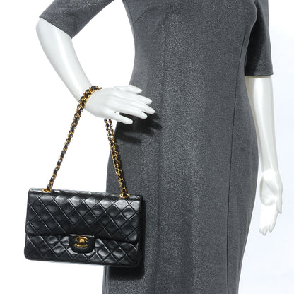 Chanel Lambskin Medium Double Flap Black 2 of 7