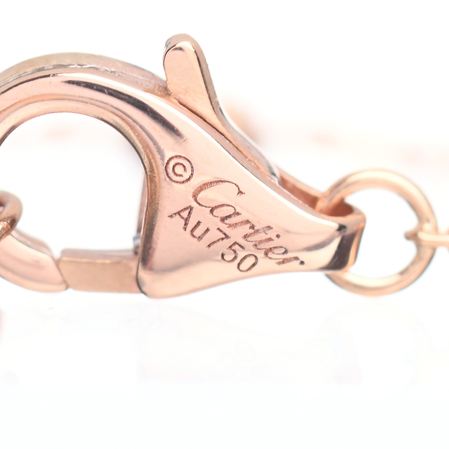 Cartier 18K Pink Gold Diamond XS D'Amour Bracelet 5 of 5