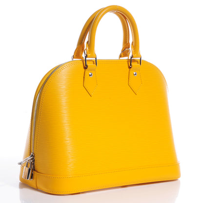 Louis Vuitton Epi Alma PM Citron 3 of 7