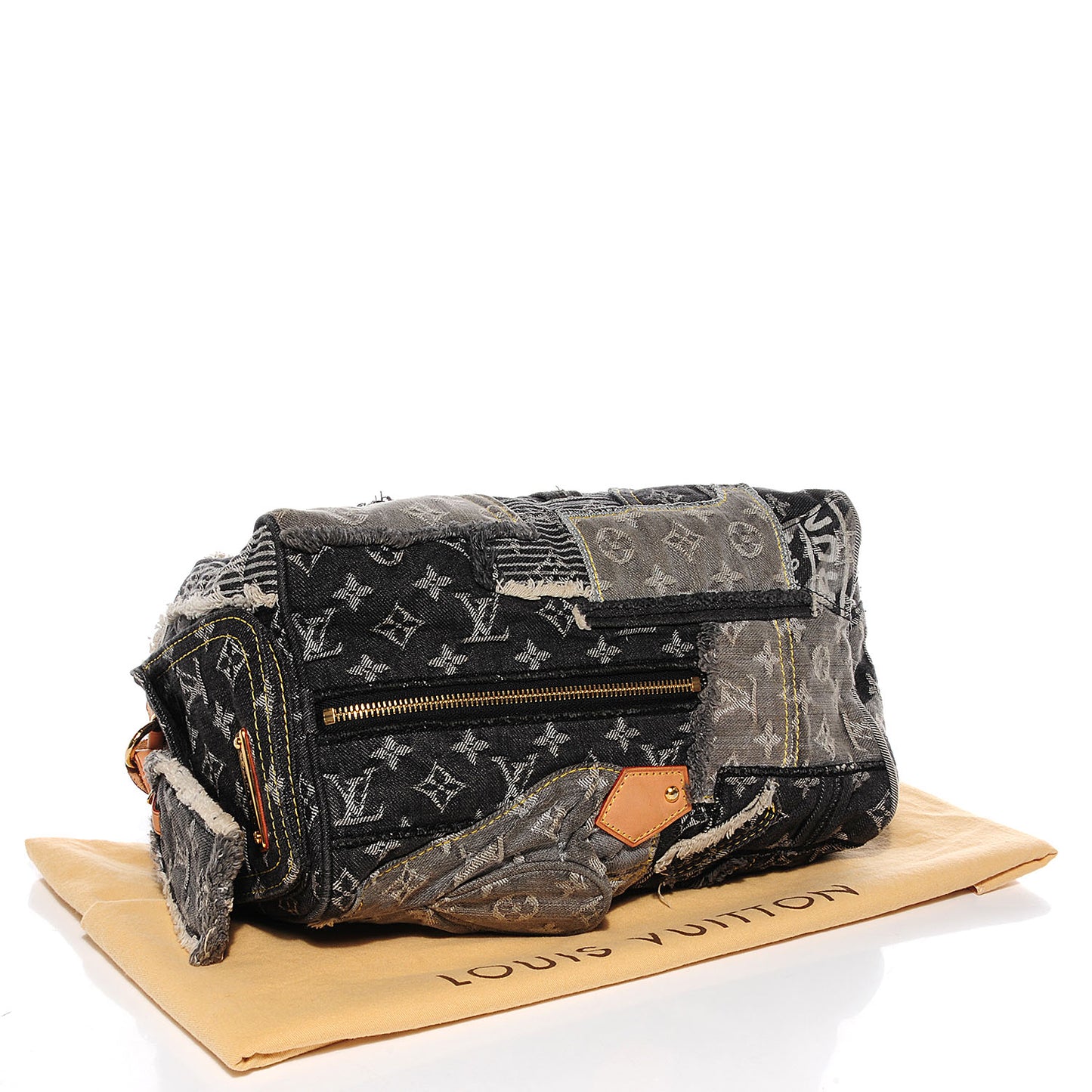 Denim Patchwork Speedy 30 Grey