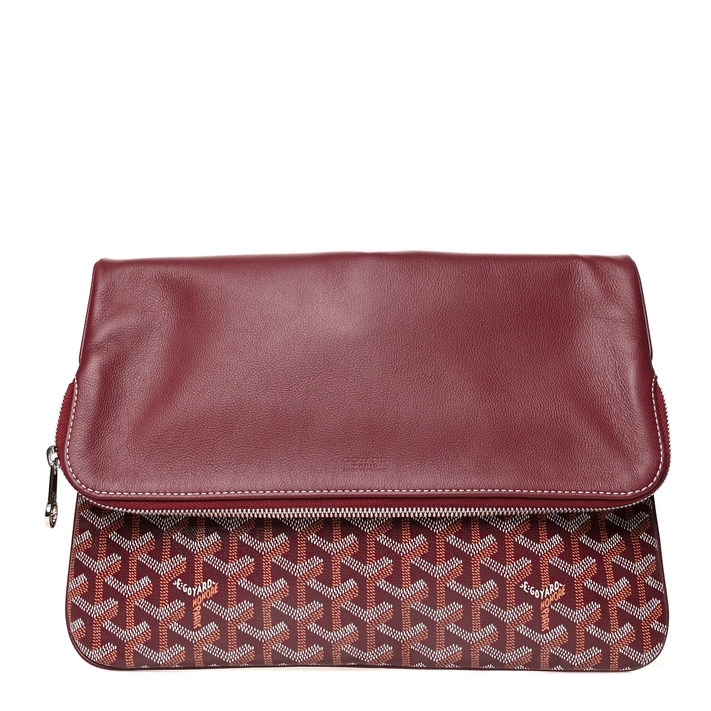 Goyardine Sainte Marie GM Soft Clutch Bordeaux