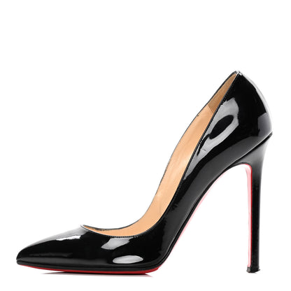 Christian Louboutin Patent Pigalle 120 Pumps 35.5 Black 1 of 16