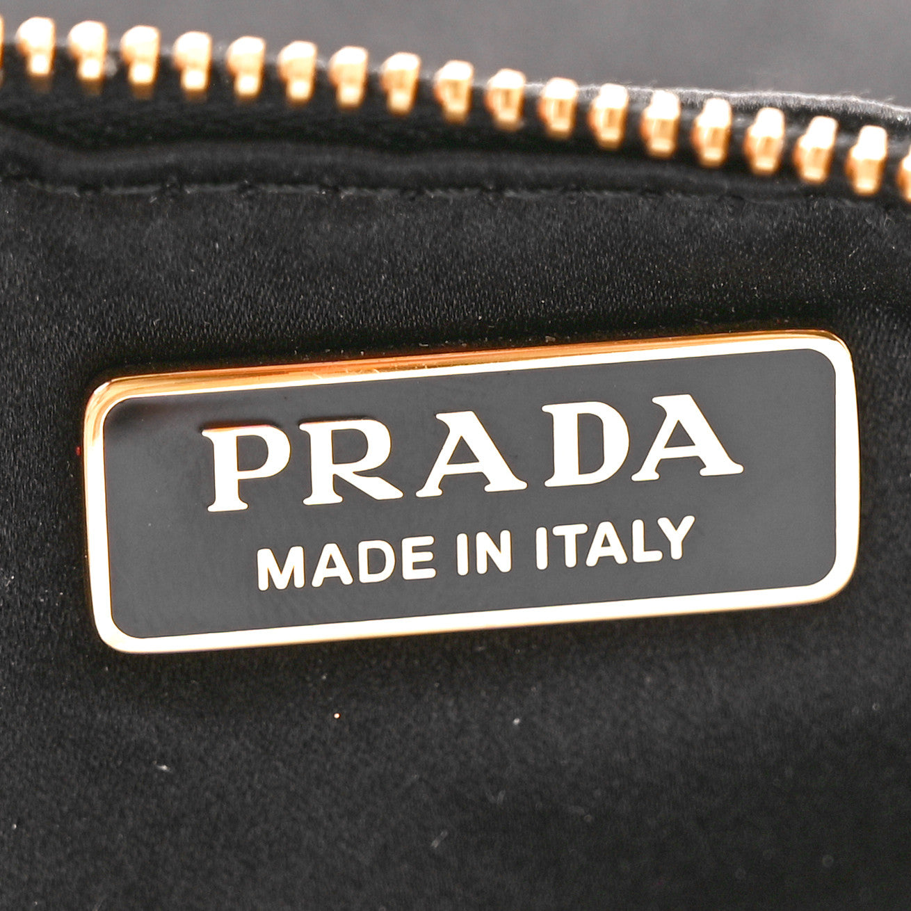 Prada Tessuto Nylon Saffiano Wristlet Black 7 of 8