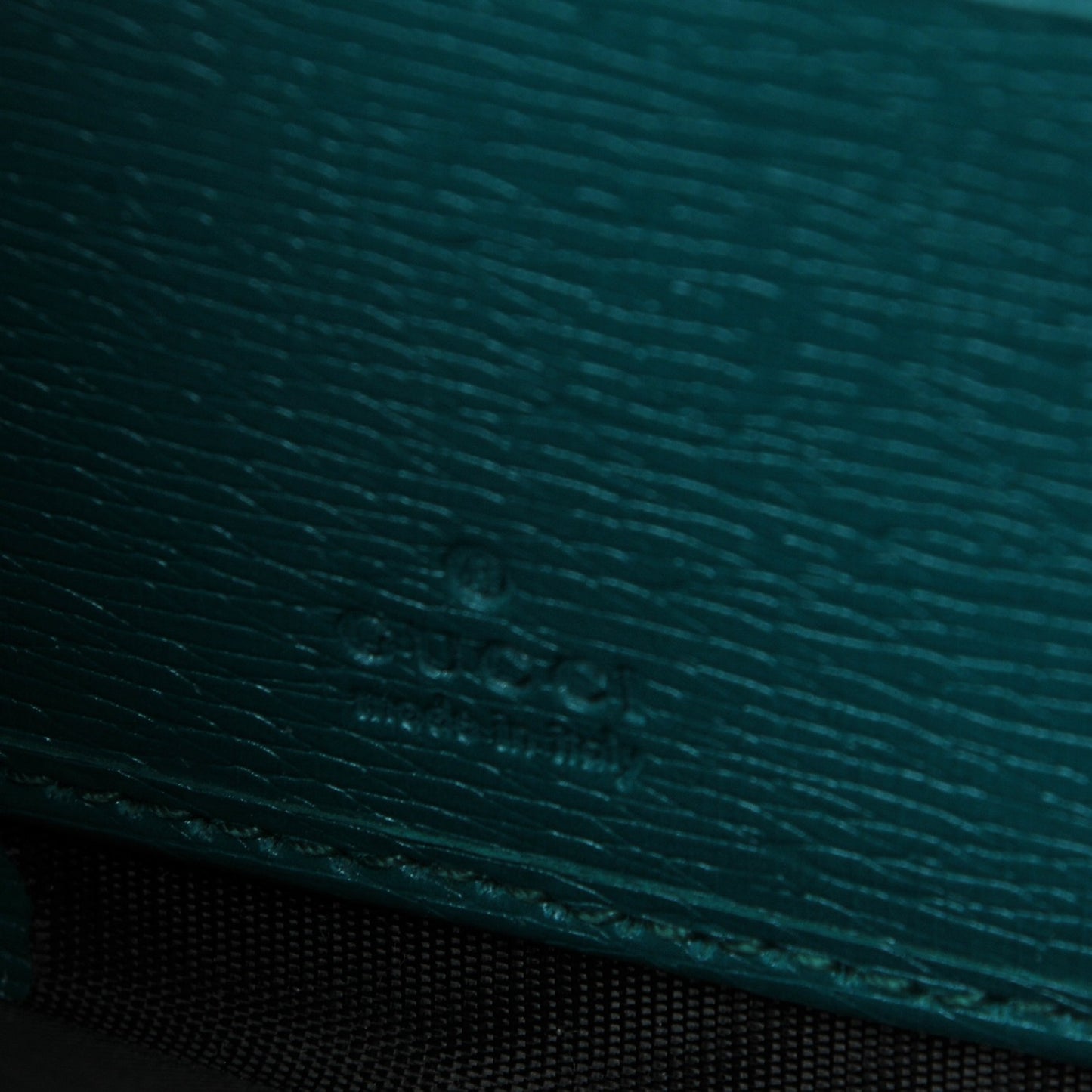 Calfskin Blooms Print Zip Around Wallet Bright Emerald Multicolor