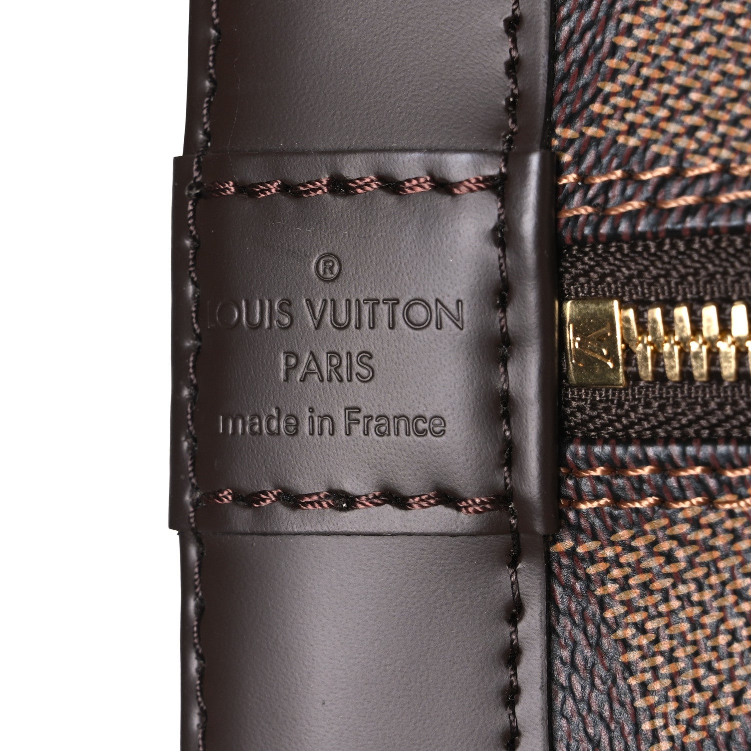 Louis Vuitton Damier Ebene Alma MM 5 of 8