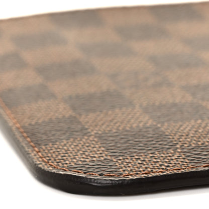 Louis Vuitton Damier Ebene Neverfull MM GM Pochette Rose Ballerine 7 of 8