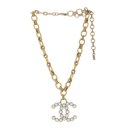 Chanel Crystal CC City Of Lights Necklace Gold 3 of 7