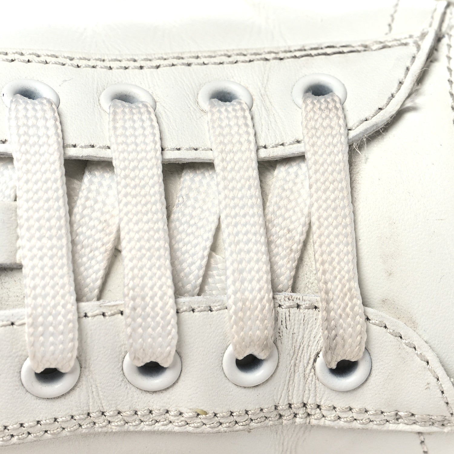 Prada Vitello Mens Logo Low Top Sneakers 43 White 10 of 10