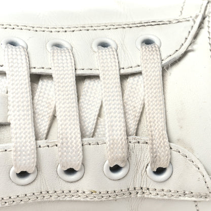 Prada Vitello Mens Logo Low Top Sneakers 43 White 10 of 10