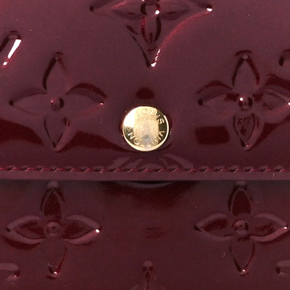 Louis Vuitton Vernis Sarah Wallet Rouge Fauviste 7 of 9