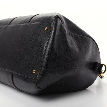 Chanel Caviar Timeless CC Duffel Bag Black 6 of 8