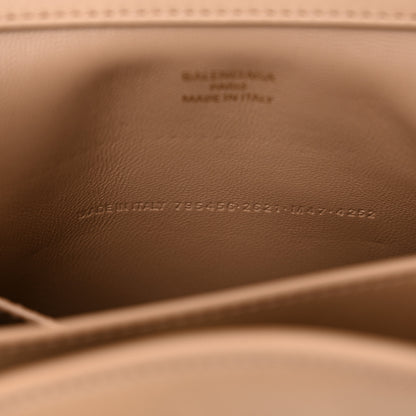 Balenciaga Natural Smooth Calfskin Mini Rodeo Top Handle Handbag Latte 7 of 12