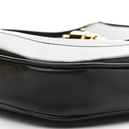 Gucci Boarded Dyana Lux Calfskin Small Jackie 1961 Hobo Black 9 of 10
