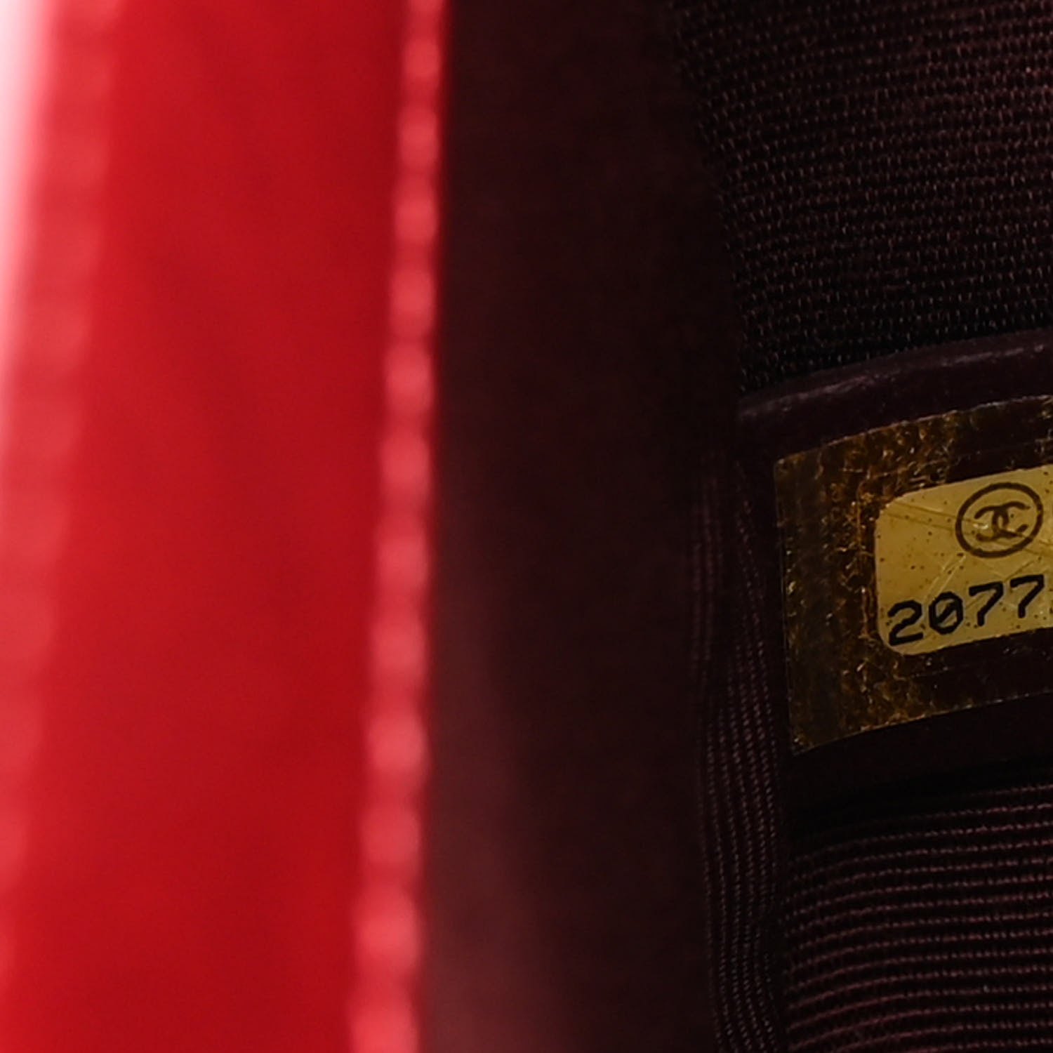 Chanel Glazed Calfskin Quilted Small Coco Boy Flap Red 7 of 11