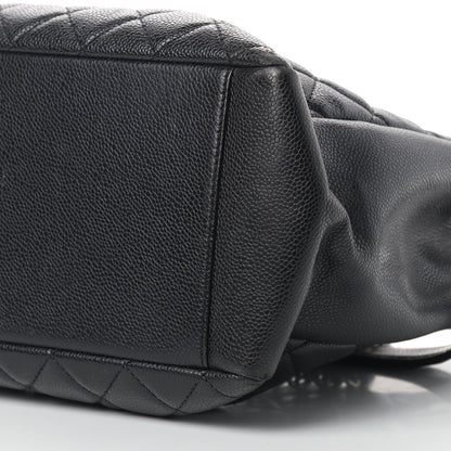 Chanel Caviar Quilted Grand Shopping Tote GST Black 8 of 11