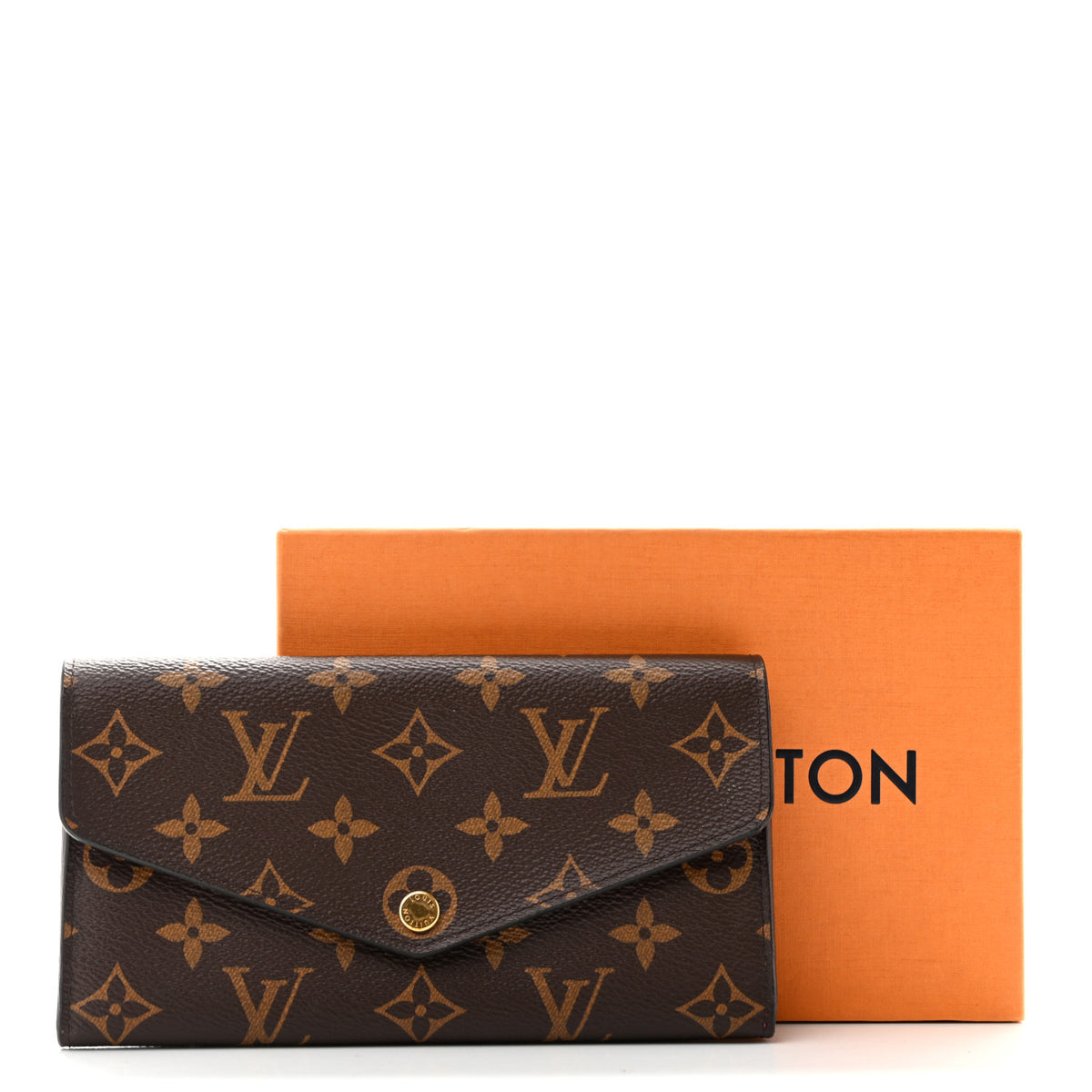 Monogram Sarah Wallet NM Fuchsia
