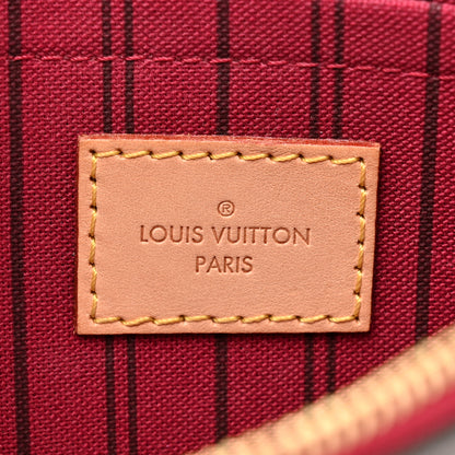 Louis Vuitton Monogram Neverfull MM GM Pochette Pivoine 6 of 11