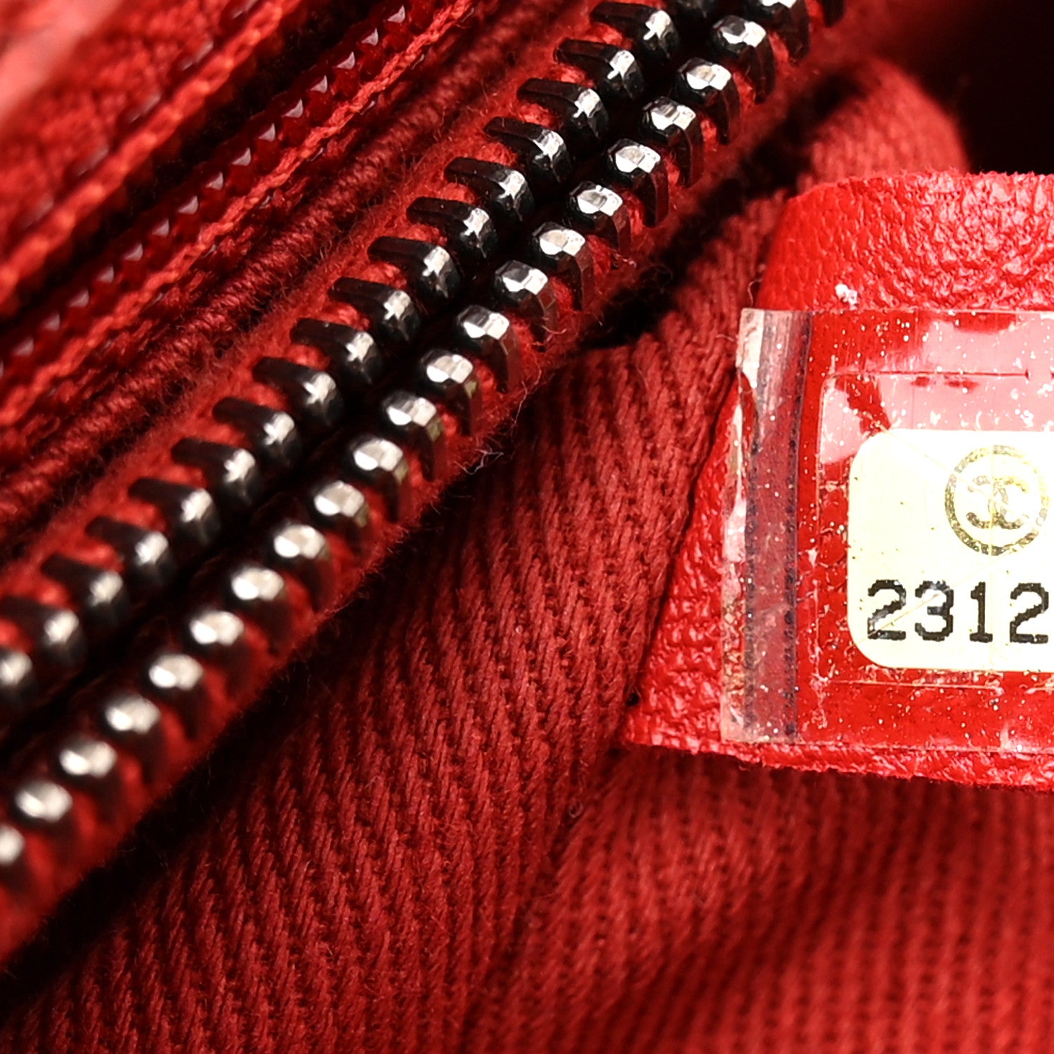Chanel Caviar Quilted Medium Coco Handle Flap Dark Red 7 of 11