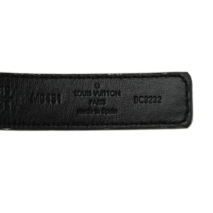 Louis Vuitton Calfskin Monogram 20mm LV Iconic Reversible Belt 85 34 Black 3 of 6