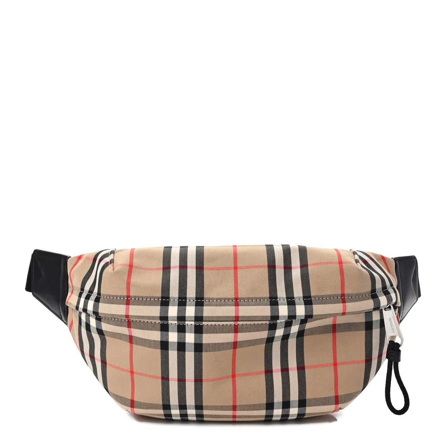 Burberry Bonded Cotton Vintage Check Medium Bum Bag Archive Beige 1 of 9
